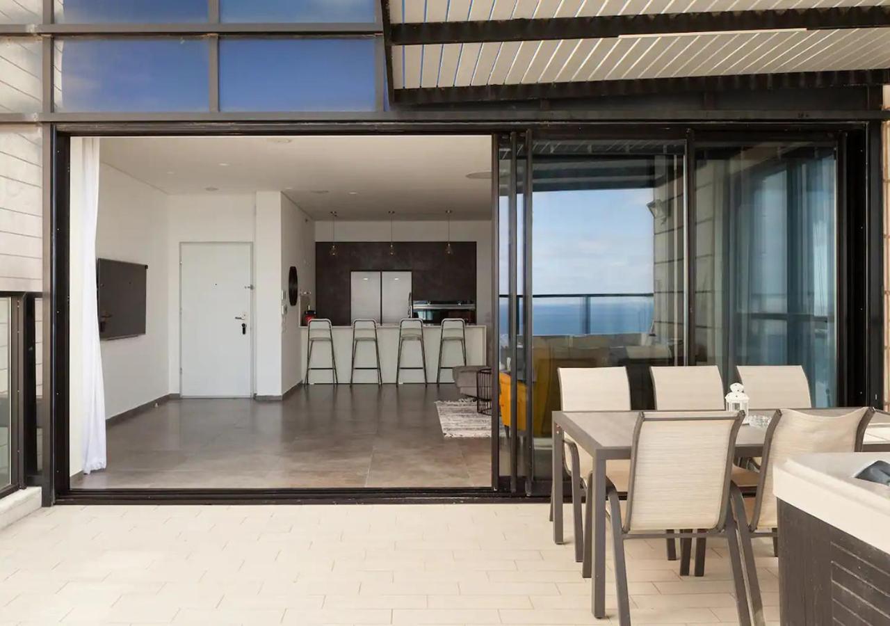 Oַ&O Group- Luxury Penthouse Jacuzzi Sea 36 Floor Apartment Bat Yam Luaran gambar
